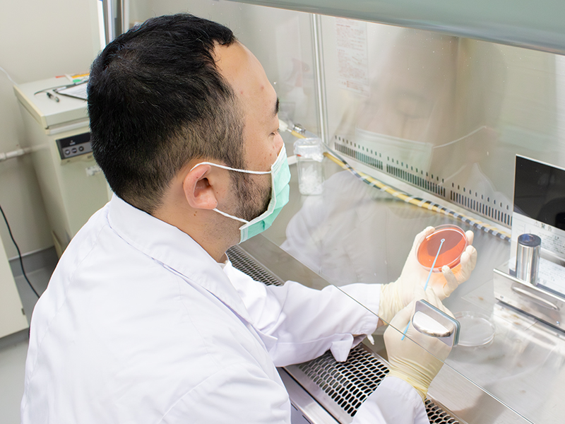 検査には集中力が求められる