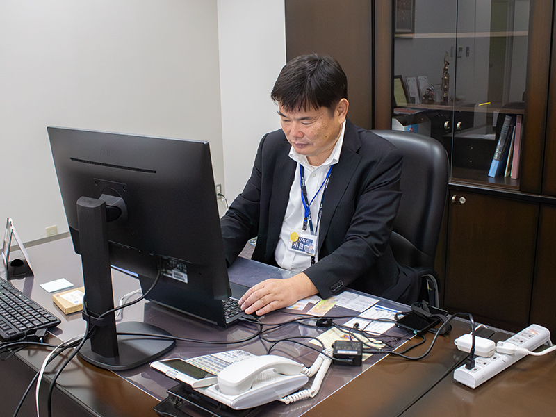 尊敬する上司に紹介されたから、迷いはなかった