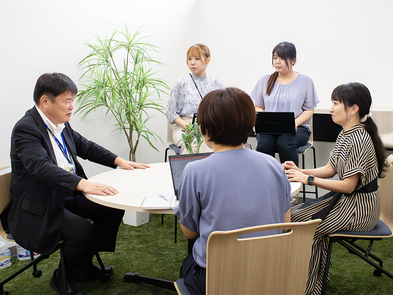 従業員みんなが能力を発揮しやすい社風をつくる