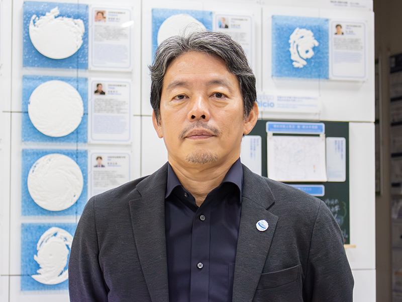 台風科学技術研究センターと京都大学の2拠点で研究